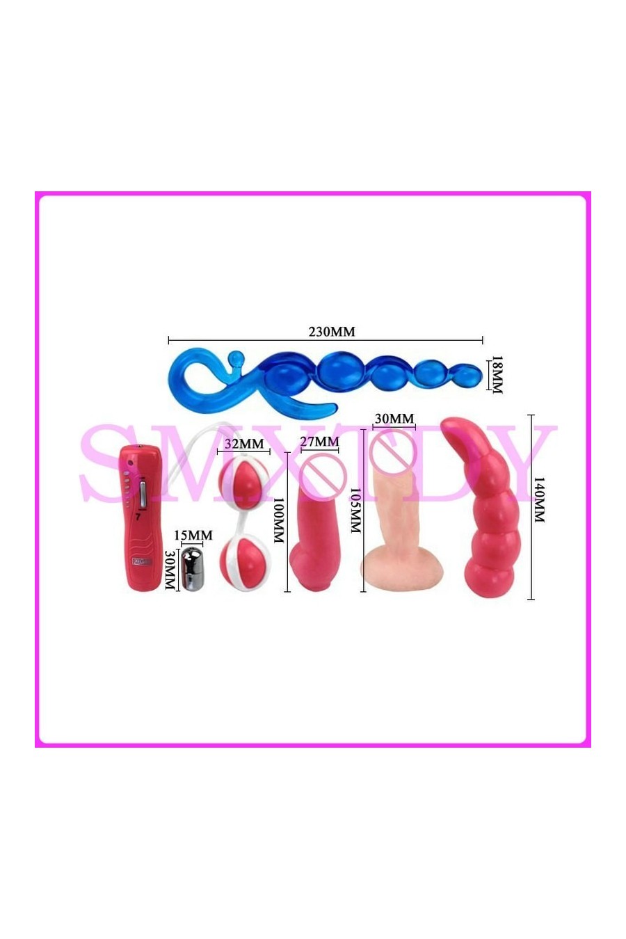 Kit de juguetes - Sex Collection