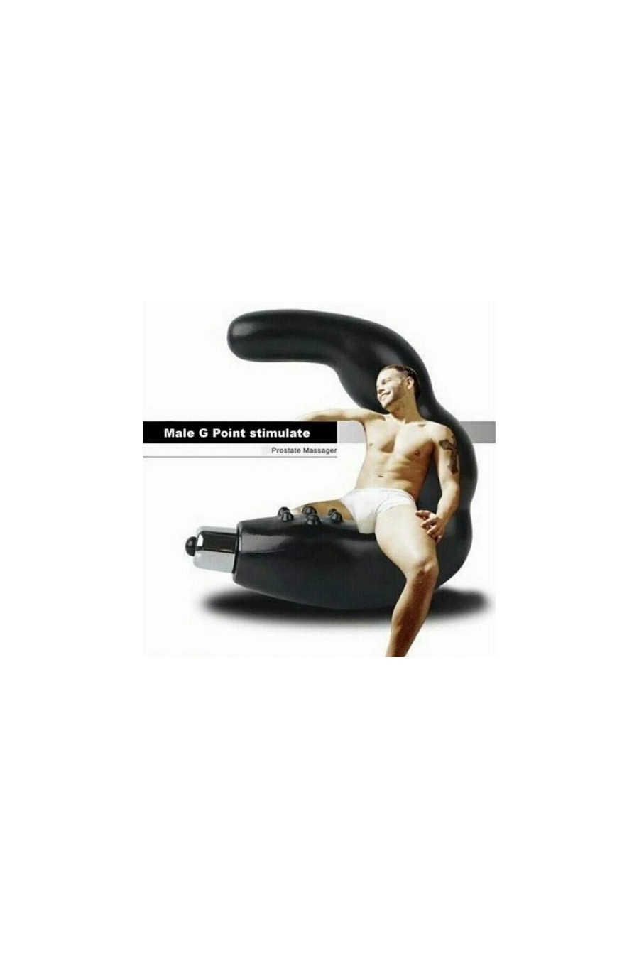 Vibrador Prostatico de Silicona Punto P