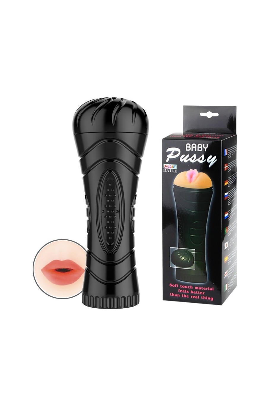 Masturbador Pussy Boca Tipo Fleshlight