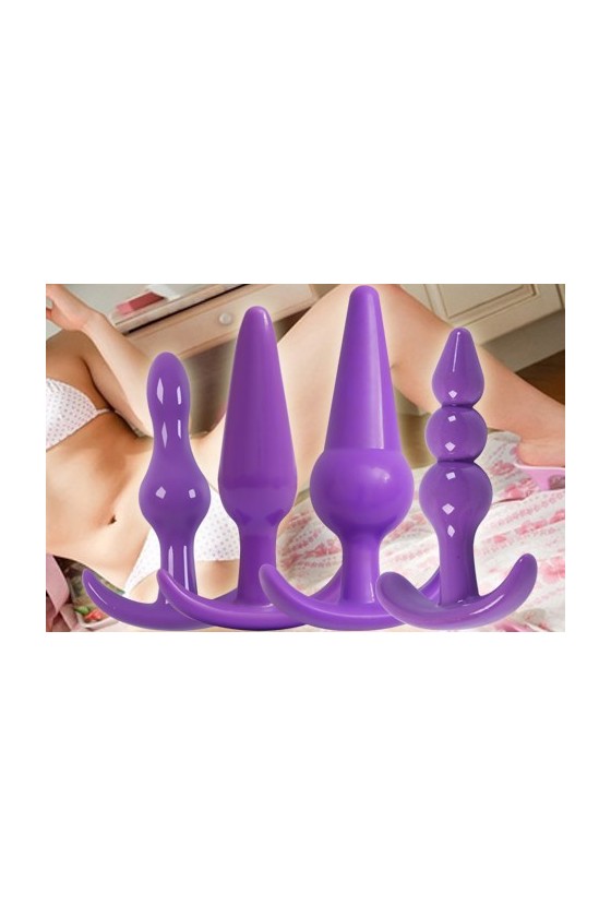SET PLUGS - DILATADORES 4 MEDIDAS