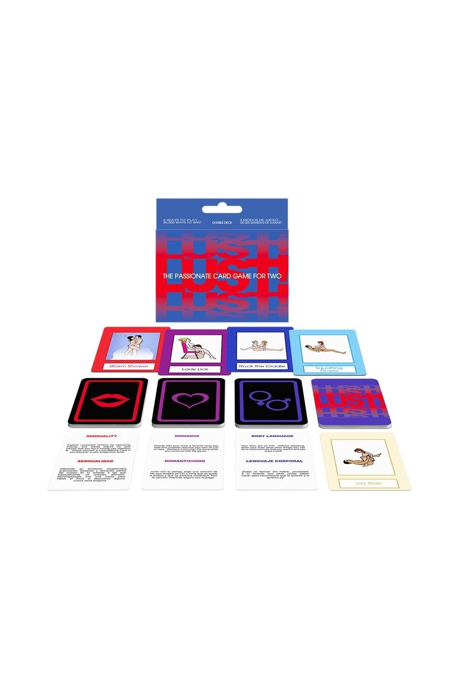 Juego de Cartas Lujuria pasion para 2