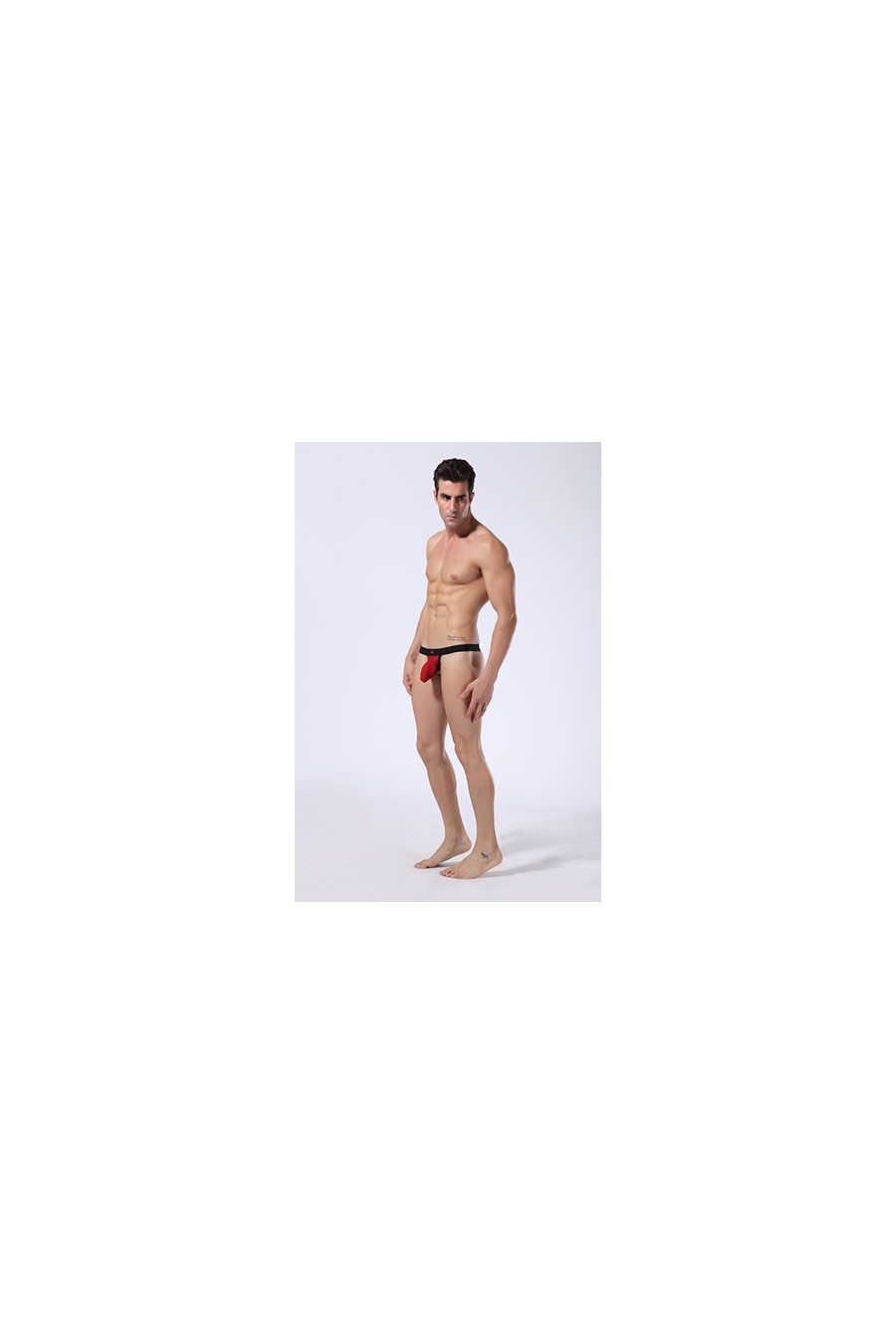 Mini Suspensorio Rojo Transparente Starsex Talla M