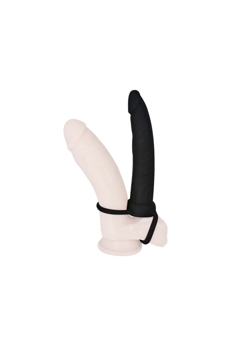 Anillo con dildo para doble penetracion - LoveToy