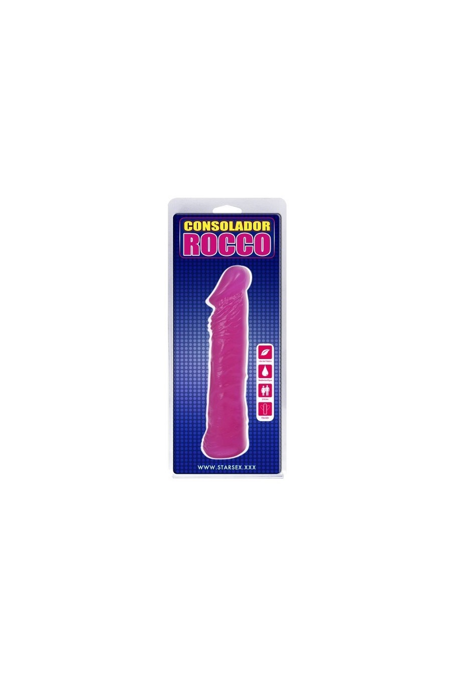 Consolador Rocco Jelly Transparente