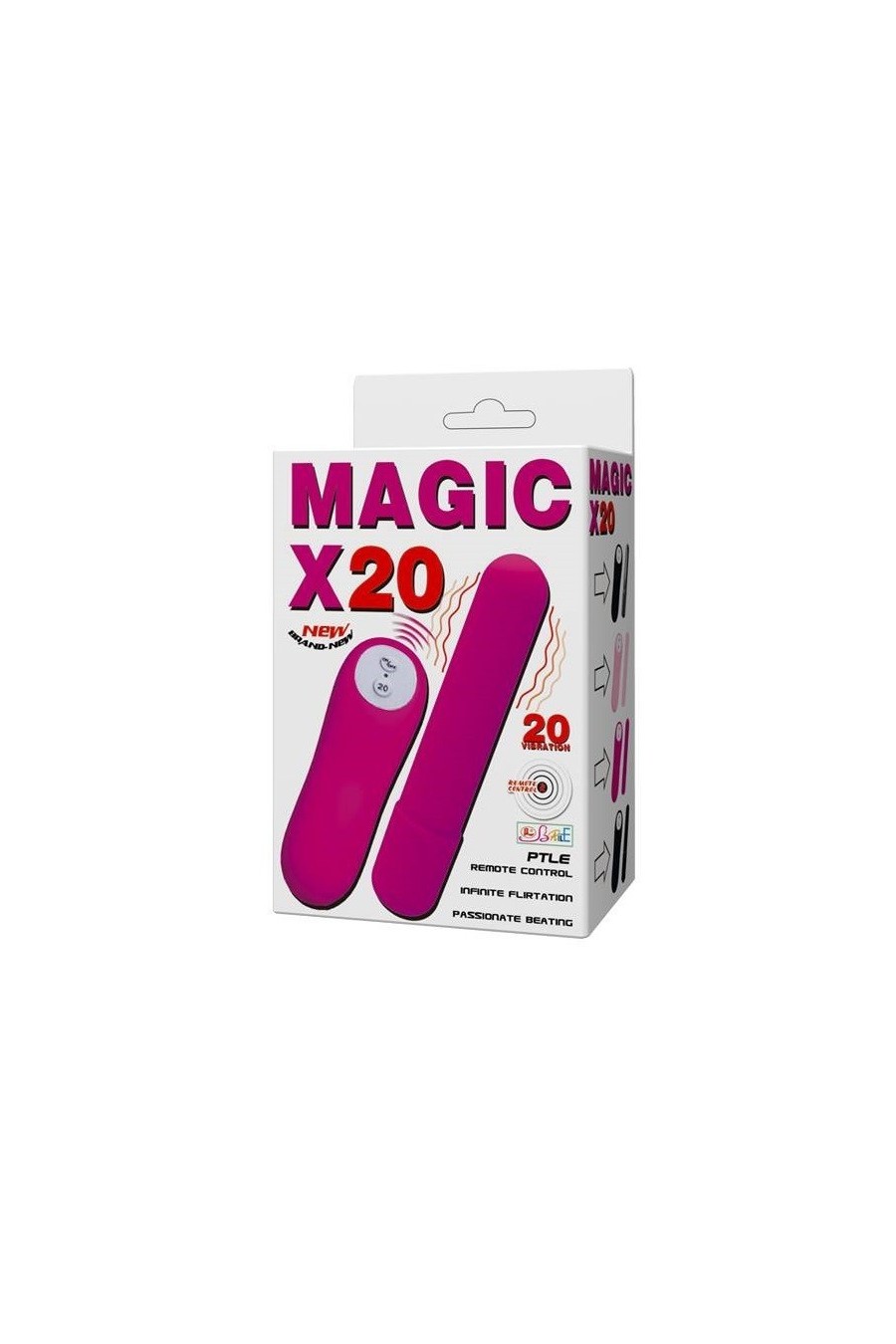 Bala Vibradora - MAGIC X20