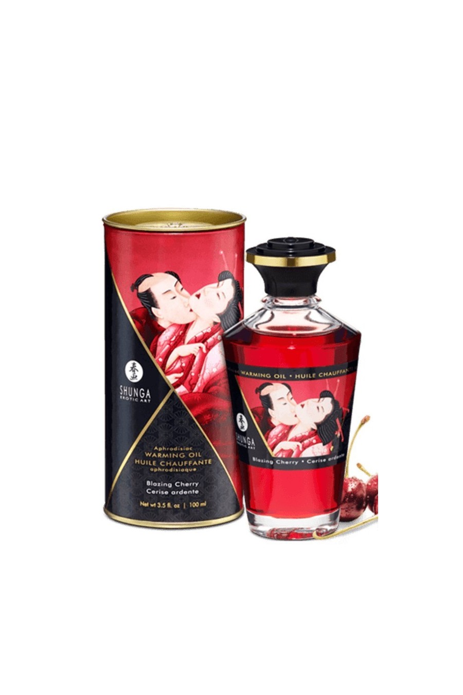 Aceite Comestible Shunga - Cherry