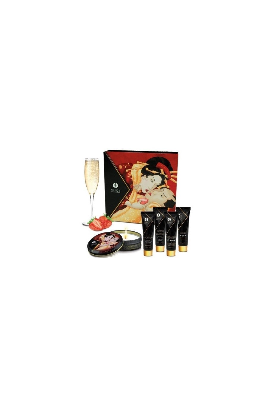 Kit Secretos de la Geisha Frutilla Shunga