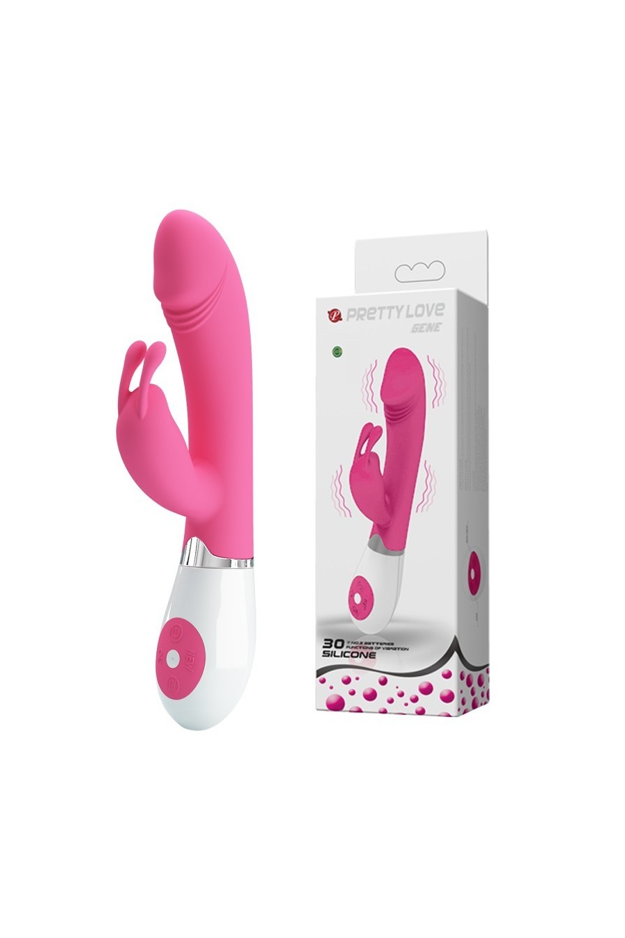 Vibrador doble estimulación PrettyLove - Gene