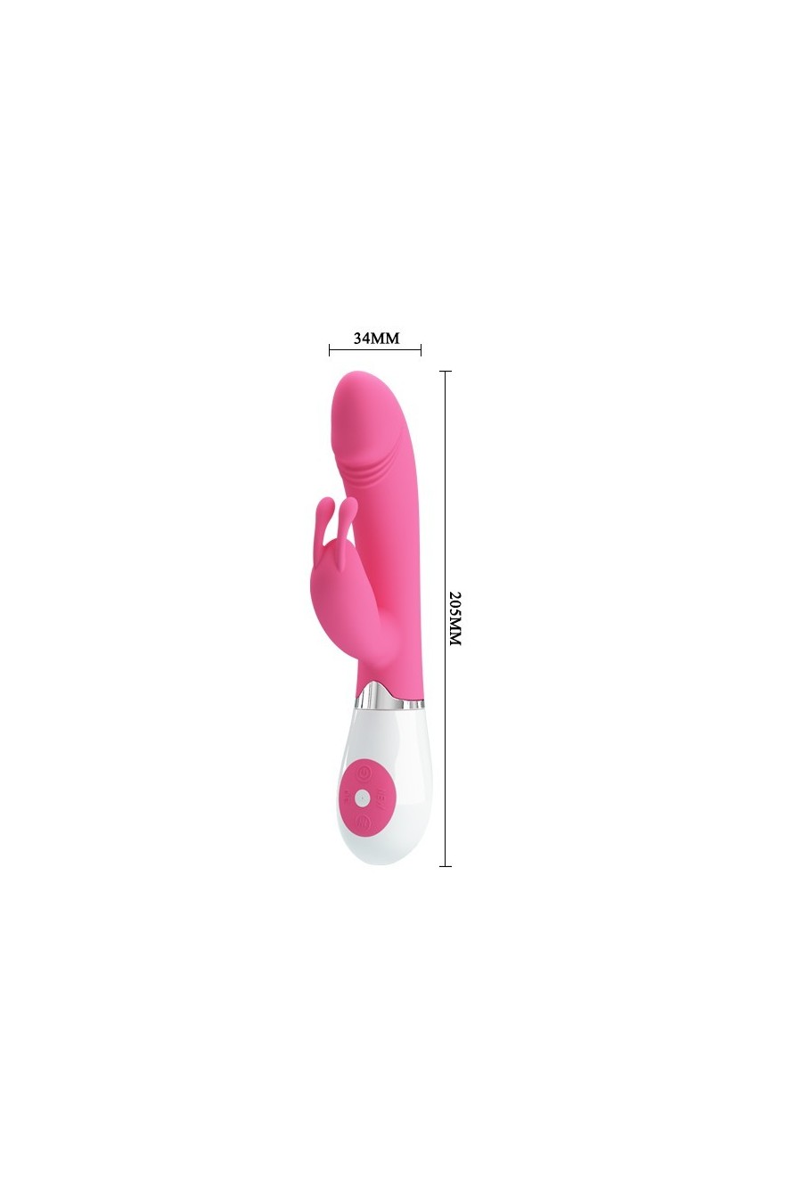 Vibrador doble estimulación PrettyLove - Gene