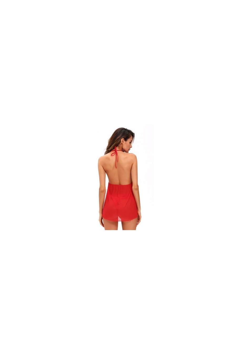 Babydoll Red Halter