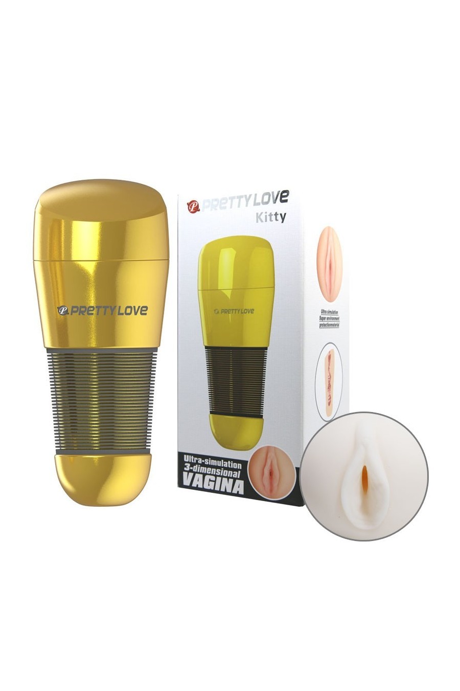 Masturbador  Masculino Vagina - KITTY