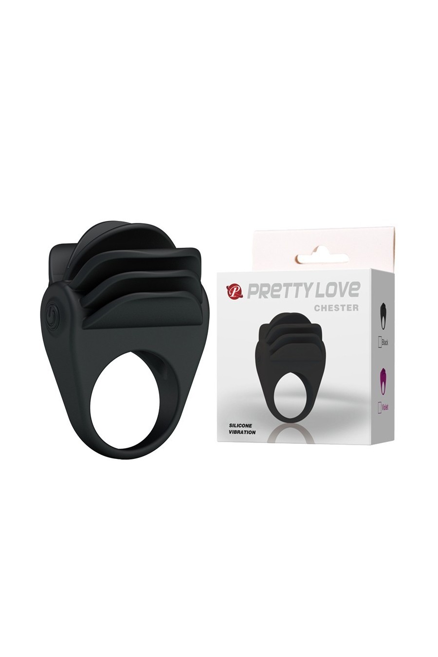 CHESTER - Anillo Vibrador Reutilizable
