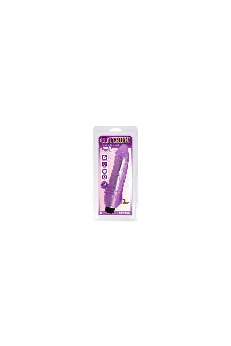 Vibrador Clíterific Bala 2X1