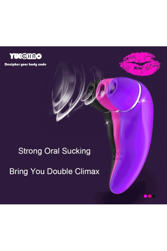 Estimulador con Succión Simula Sexo Oral