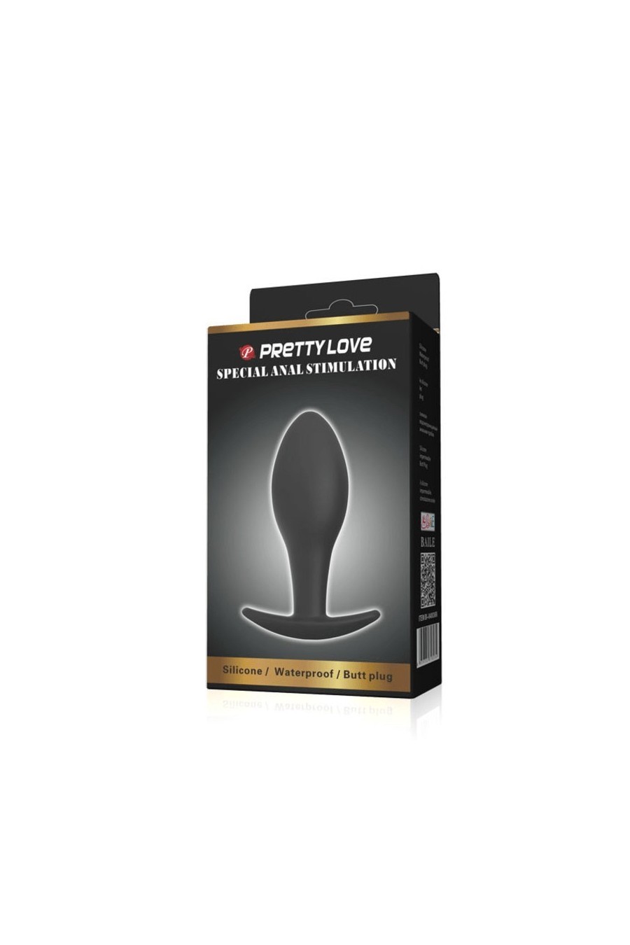 Plug estimulador anal Silicona Medica