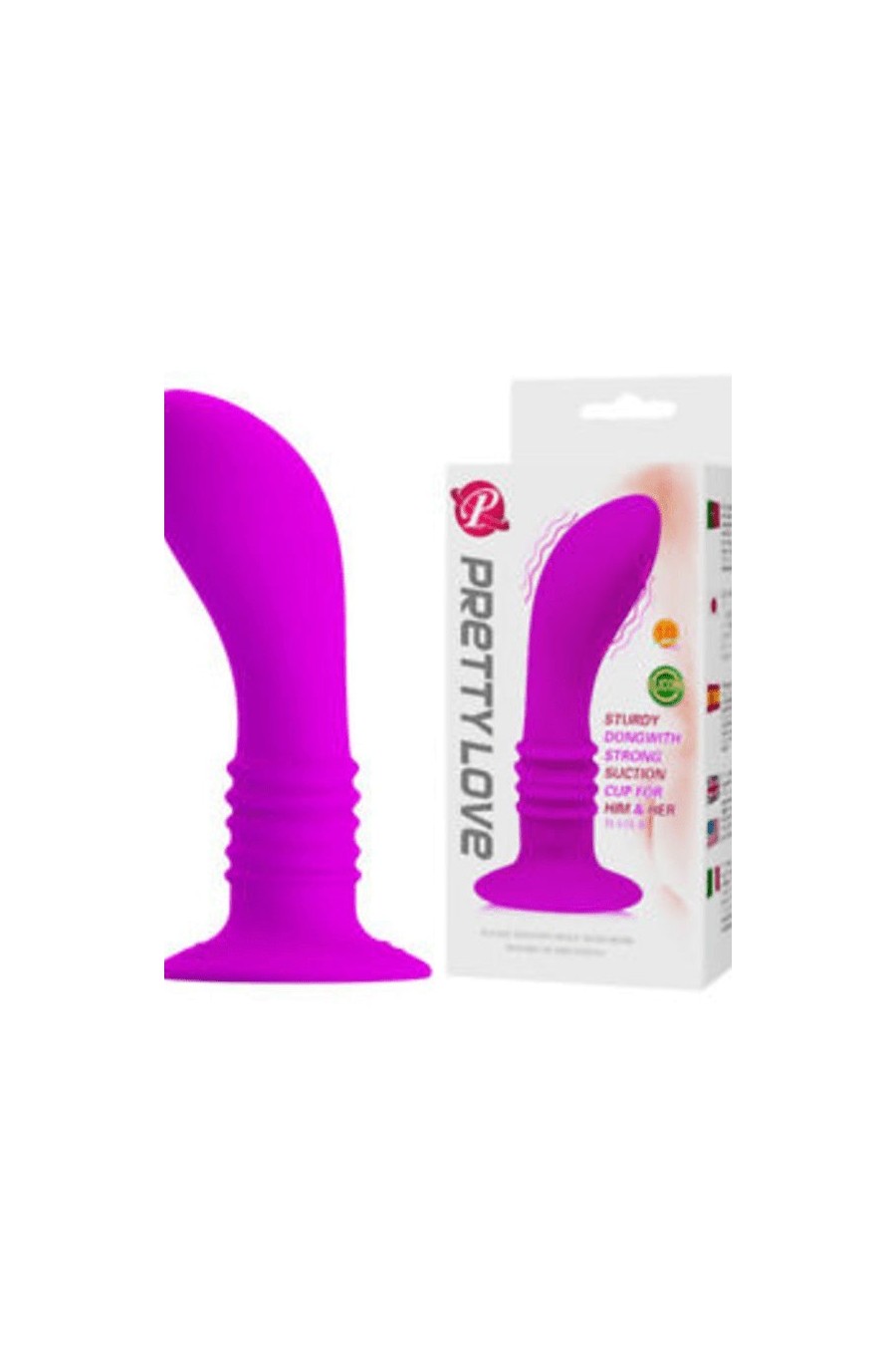 Vibrador anal con sopapo - Pretty Love