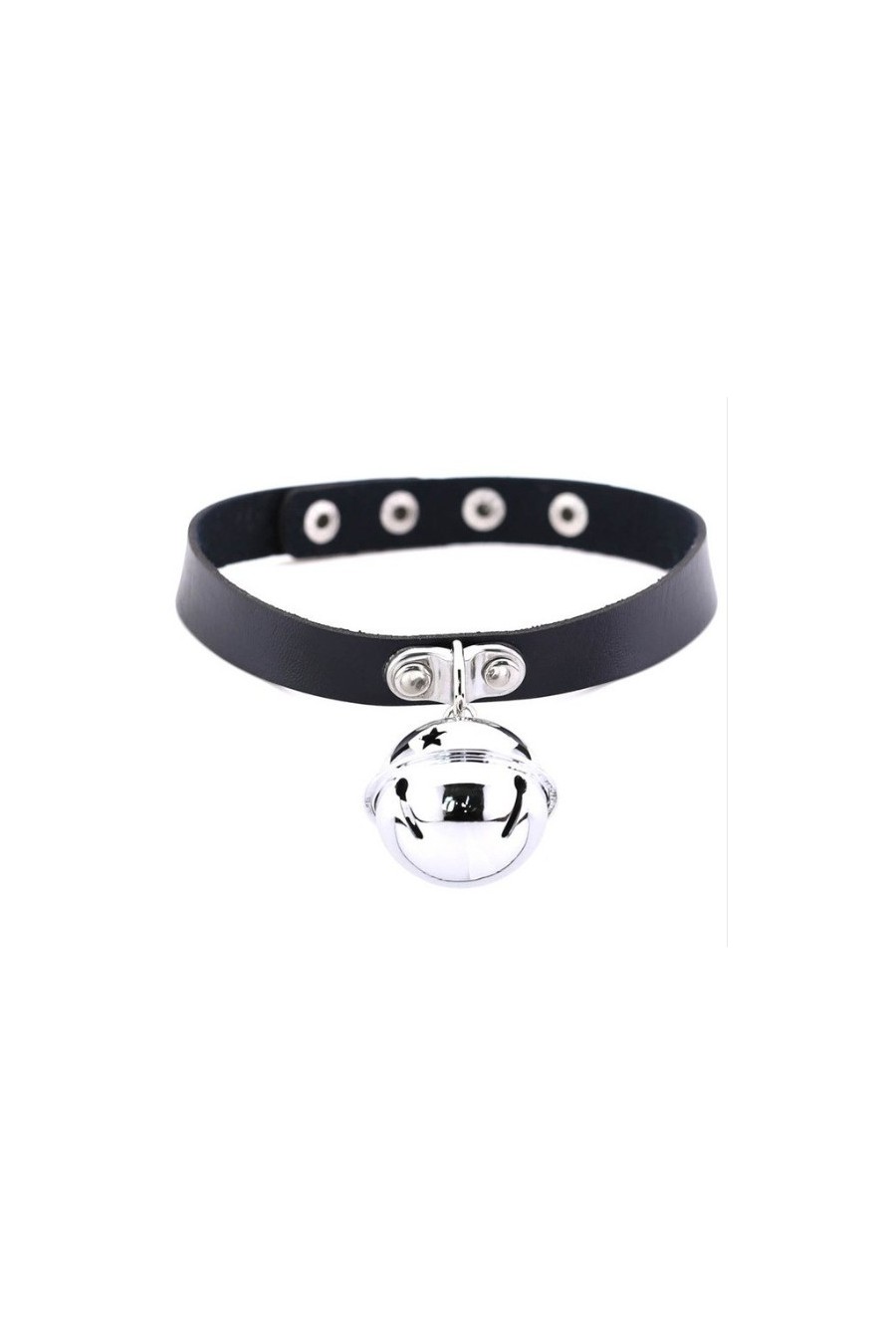 Collar BDSM con Cascabel