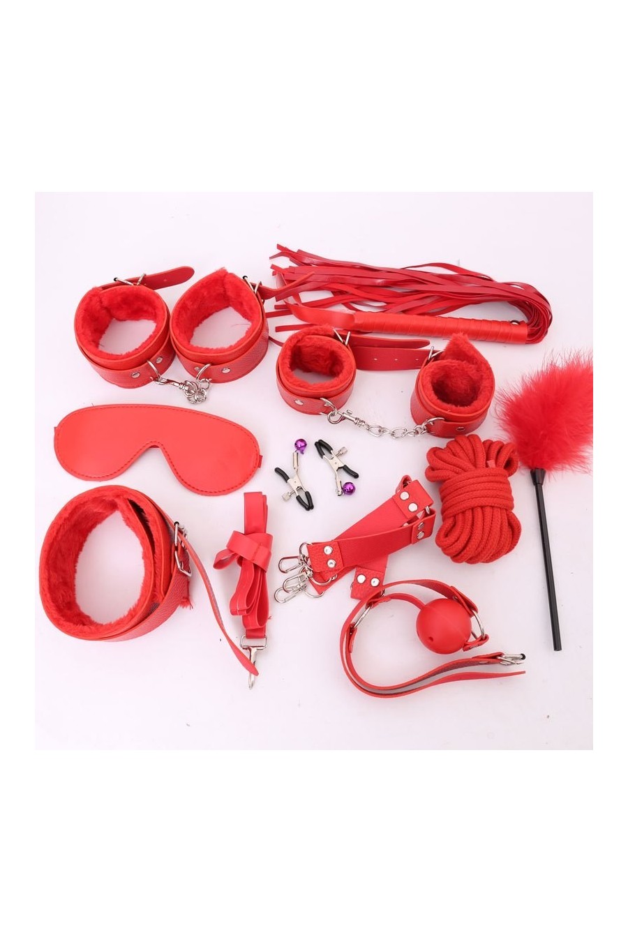Kit Bdsm 10 Piezas Completo
