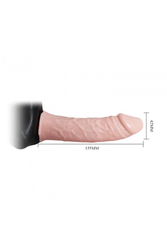 Arnes Protesis Hueca con Vibrador - Baile Ultra