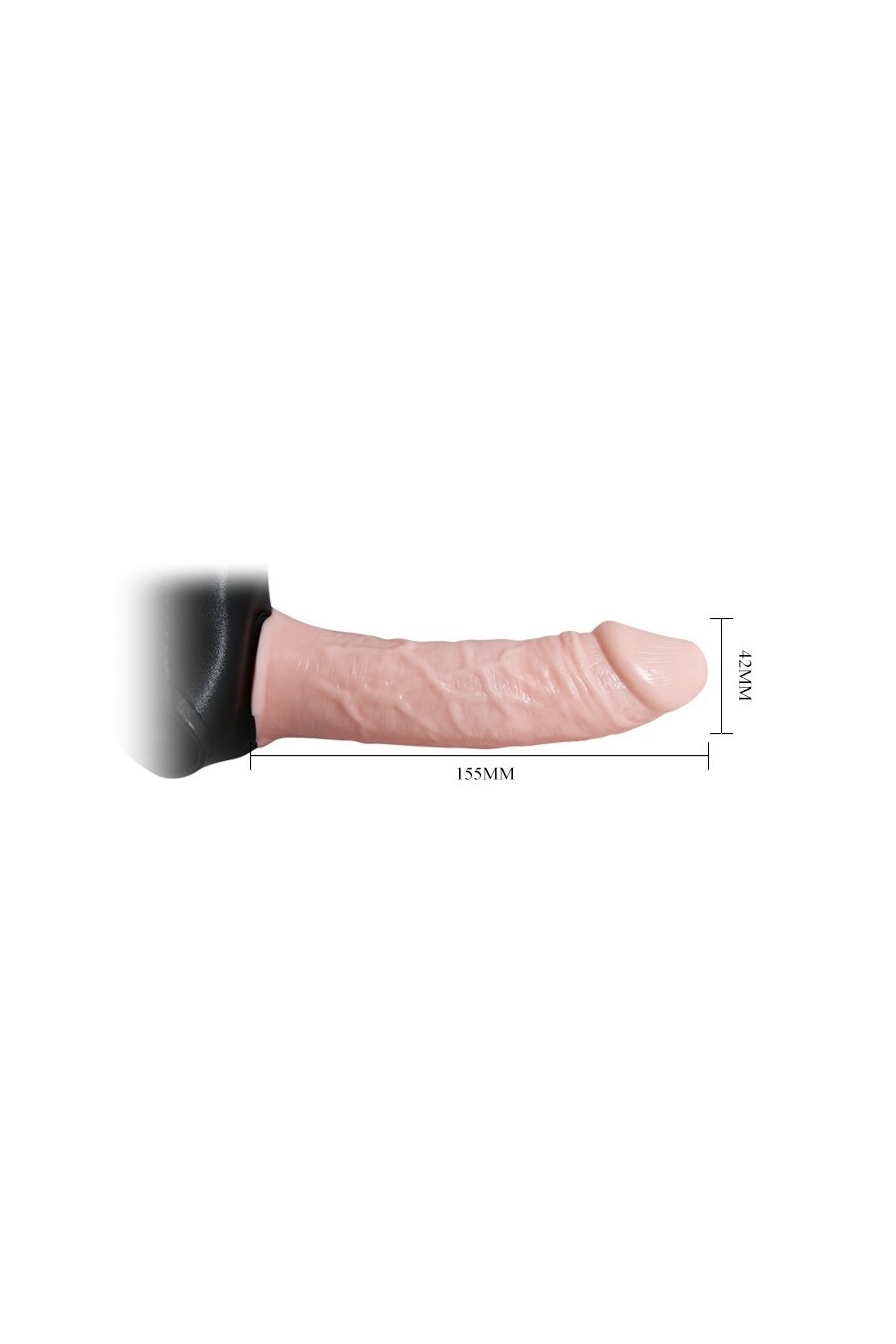 Arnes Protesis Hueca con Vibrador - Baile Ultra