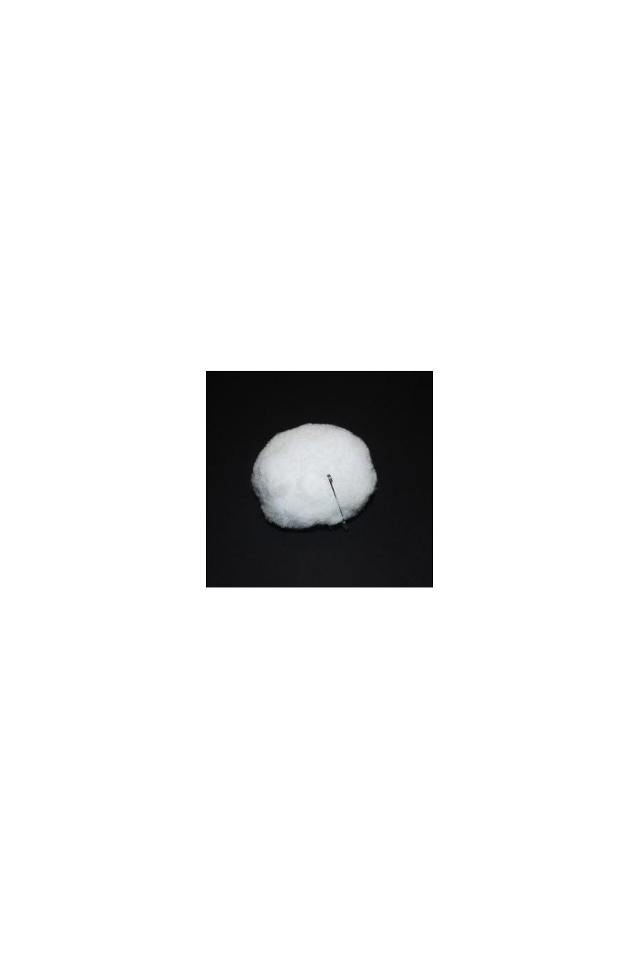 COLA DE CONEJO BLANCA 7CM