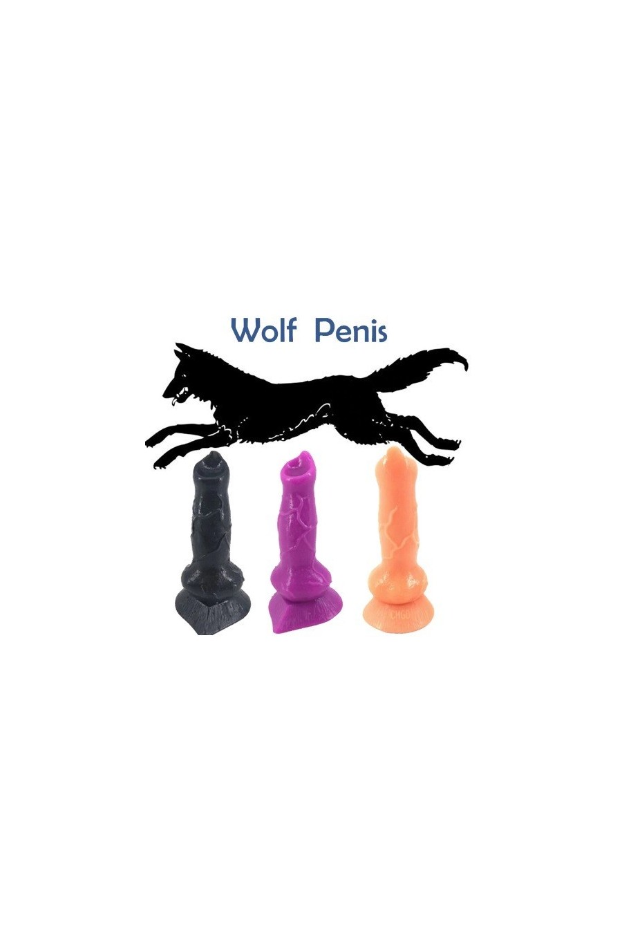 Dick Wolf dog 19cms ( perro )