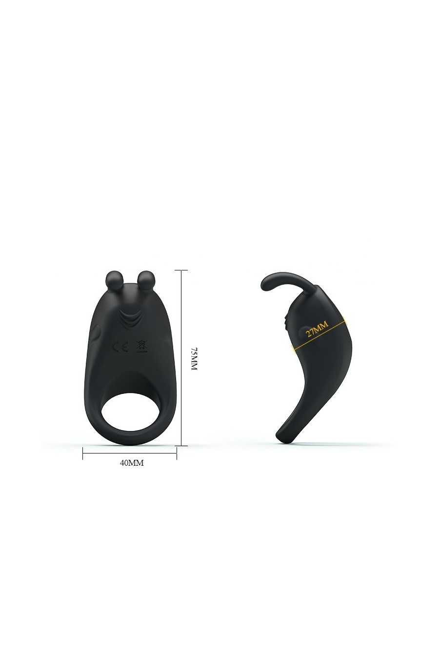 Anillo vibrador recargable - Rabbit