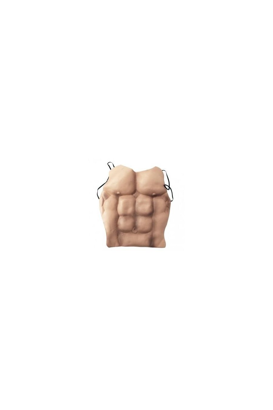 Torso masculino con calugas