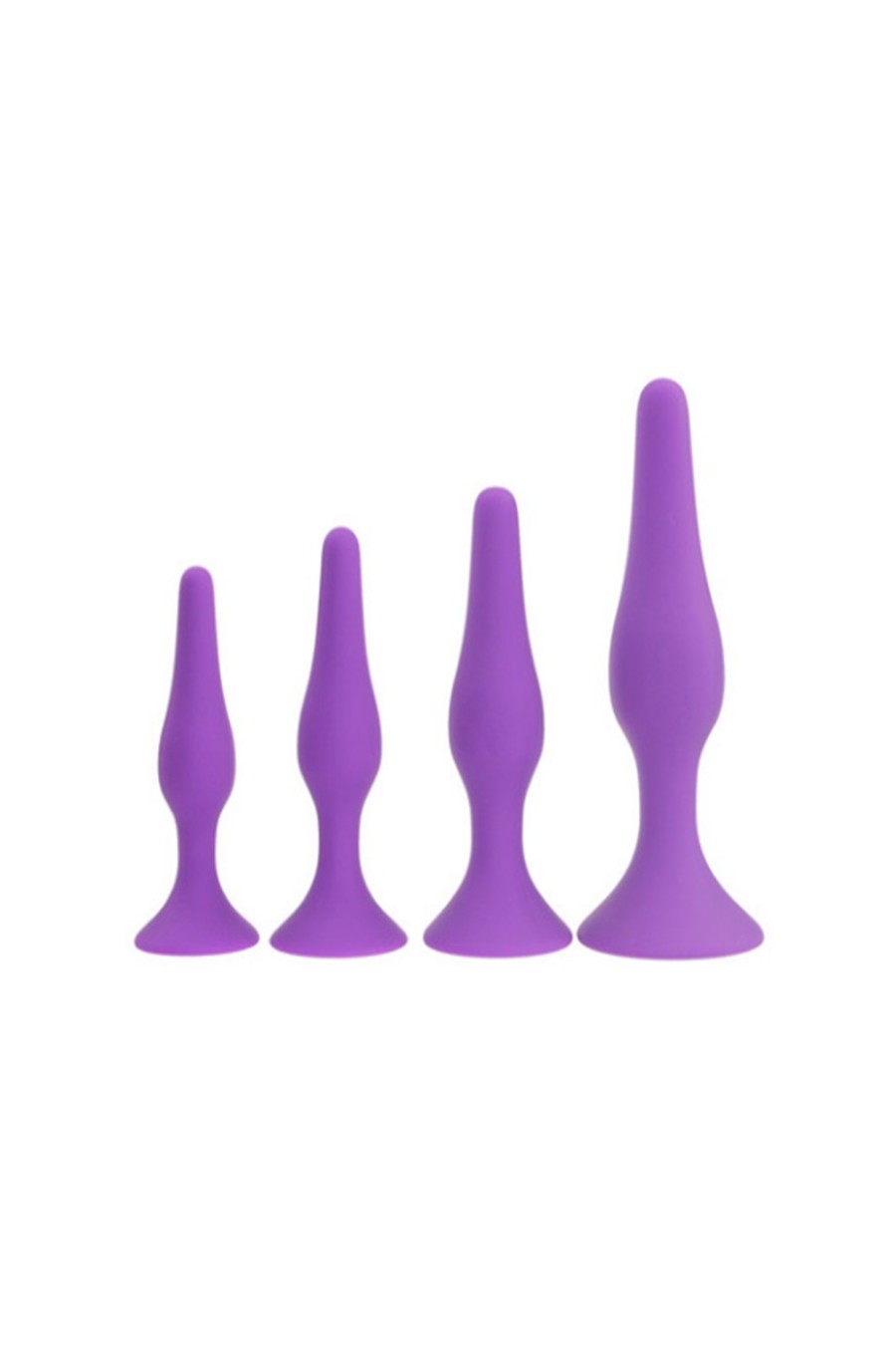 Set 4 Consoladores Anales Silicona