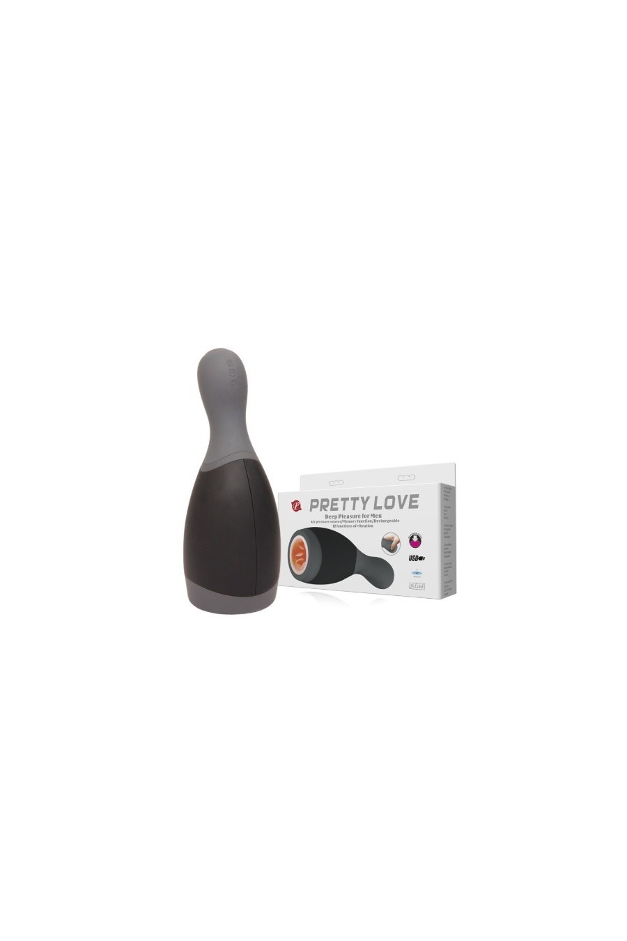 Masturbador Recargable con Sensor de Aire - Pretty Love