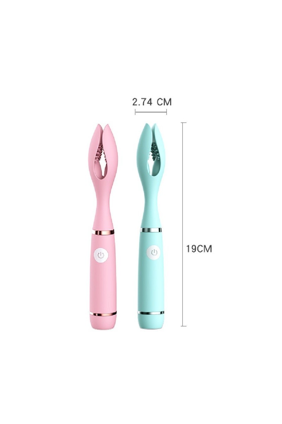 Pinza vibradora recargable - Destello De Amor