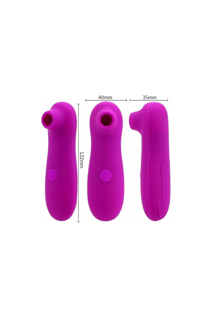 Mini Vibrador Succionador - Succionador Clitorial