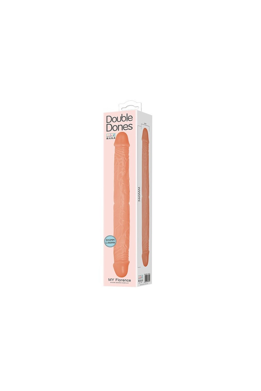 Consolador doble Lesbico - My Florence - Double Dong - Baile
