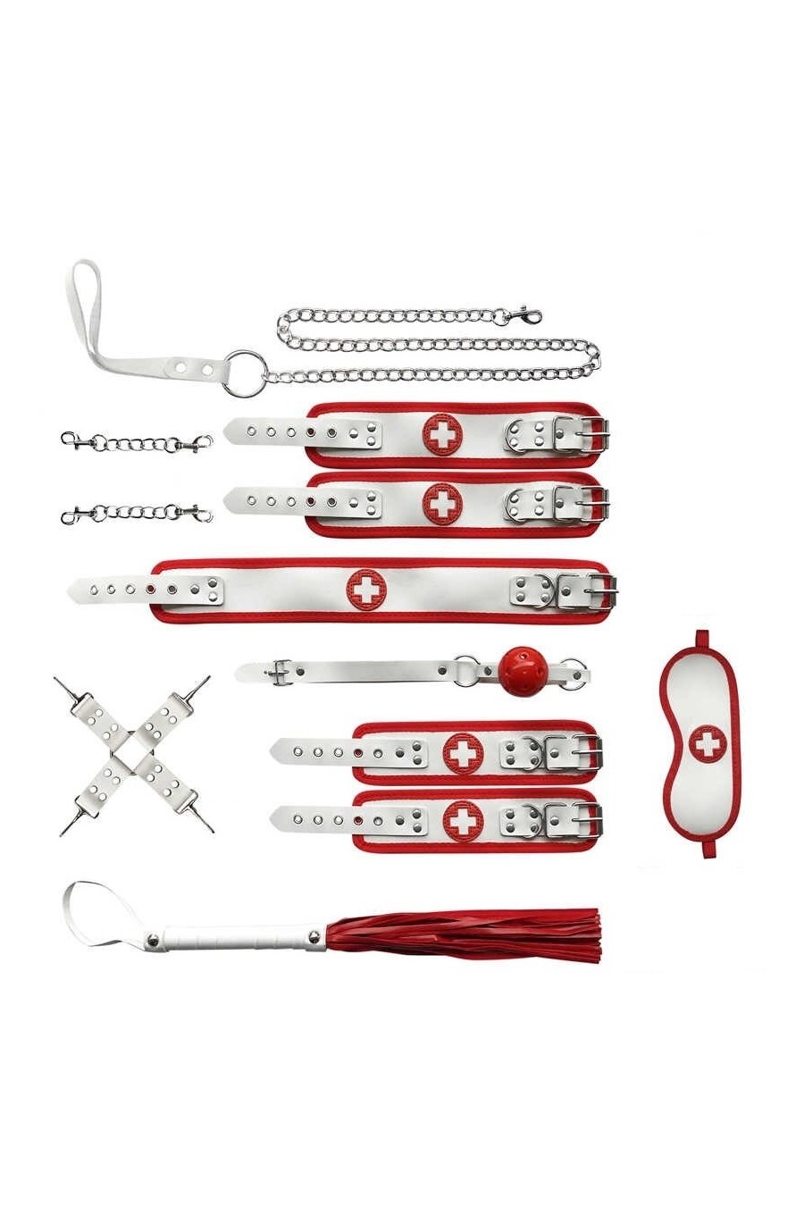 Kit De Sado Bdsm Temático - Enfermera, Militar y Marinero