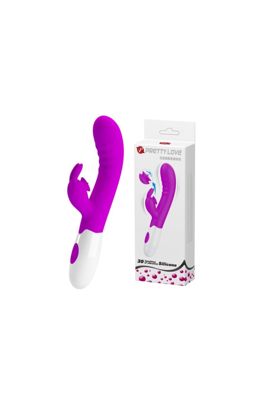 Vibrador doble estimulación - Cerberus Pretty Love