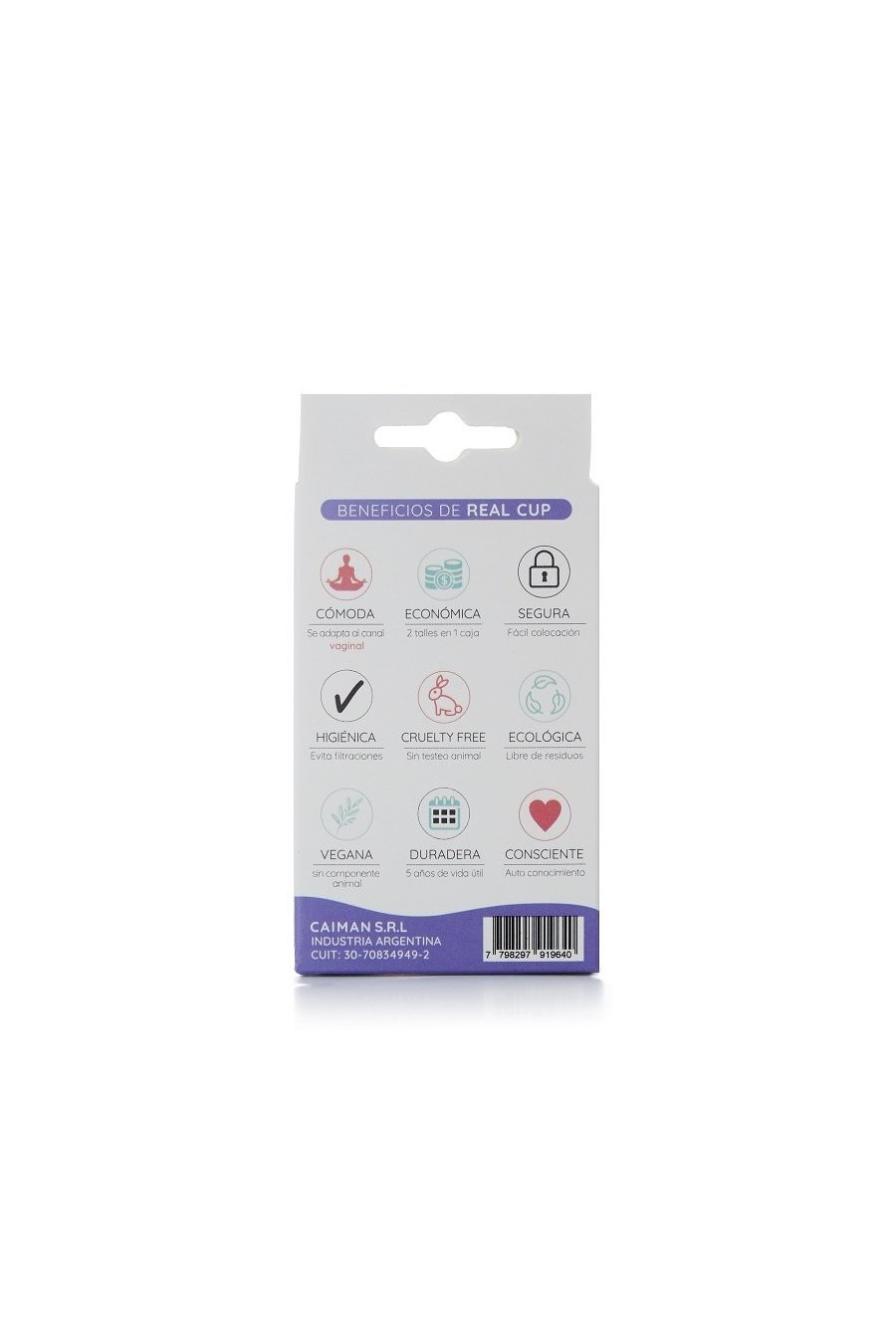COPA MENSTRUAL REAL CUP