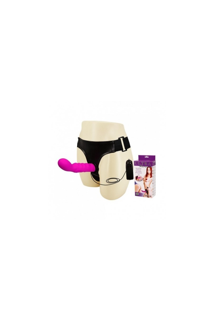 Arnés Ultra Con Vibración Ultra Harness Fucsia