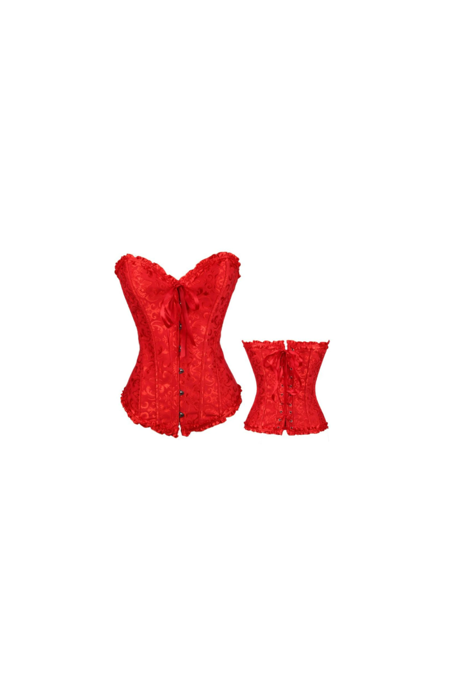 Sexy Corset Negro Ajustable