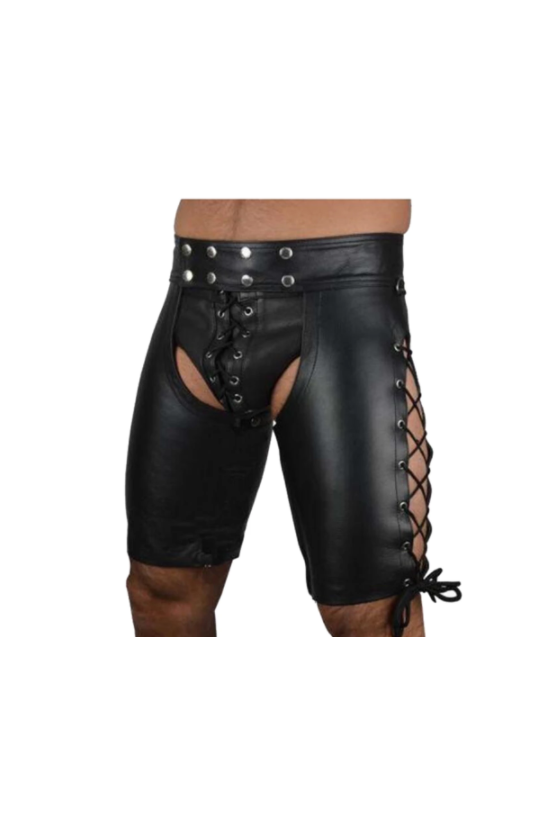 Sexy Pantalones Fetish Negro