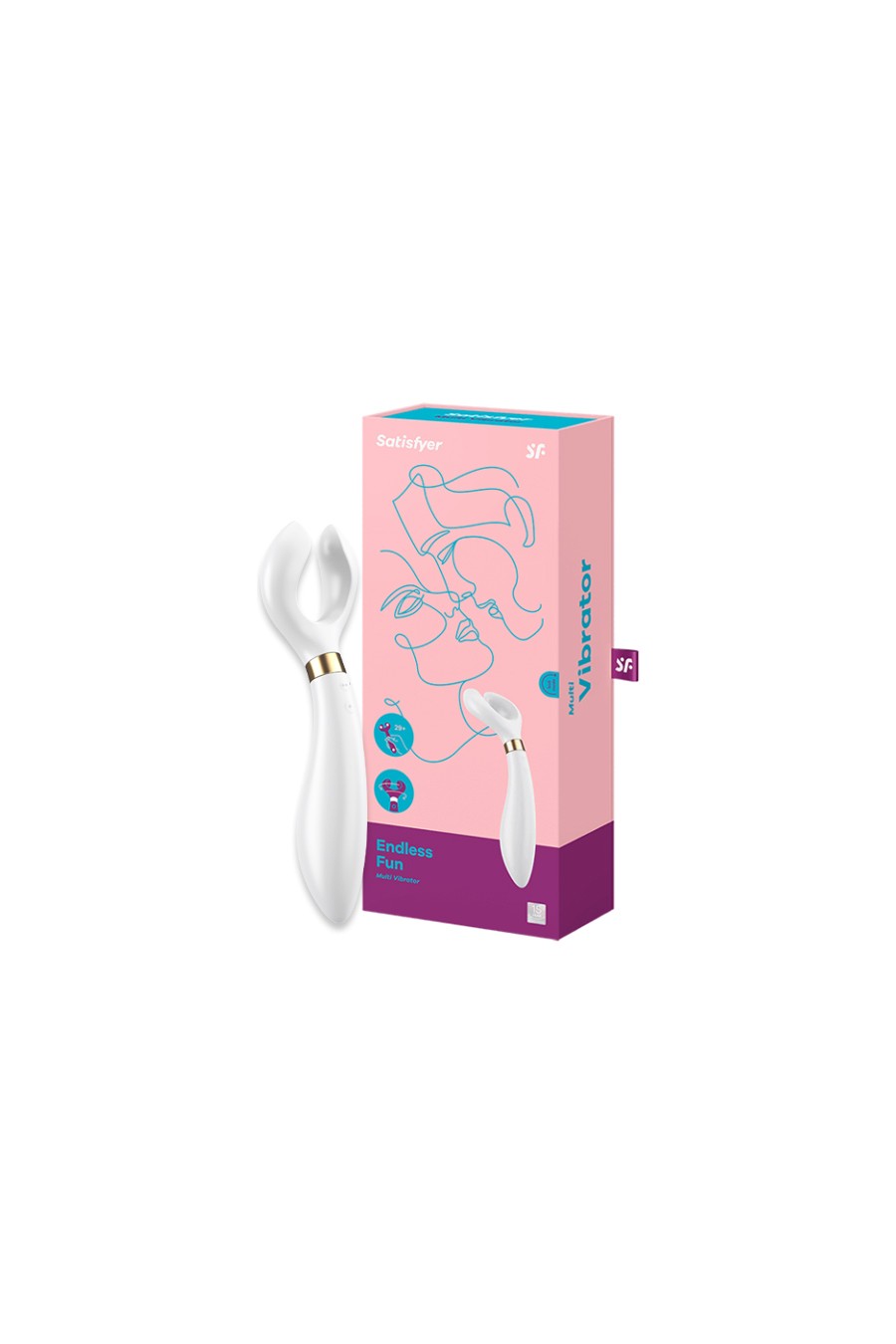 Pinzas con mango vibrador Satisfyer - Endless Fun