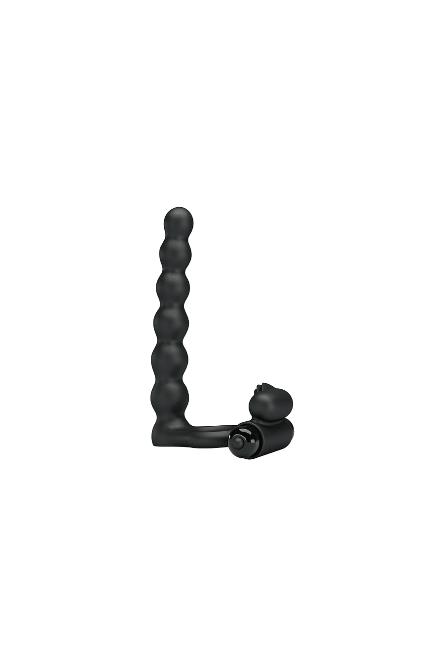 Anillo Vibrador con Vara para Doble Penetración - Hercules