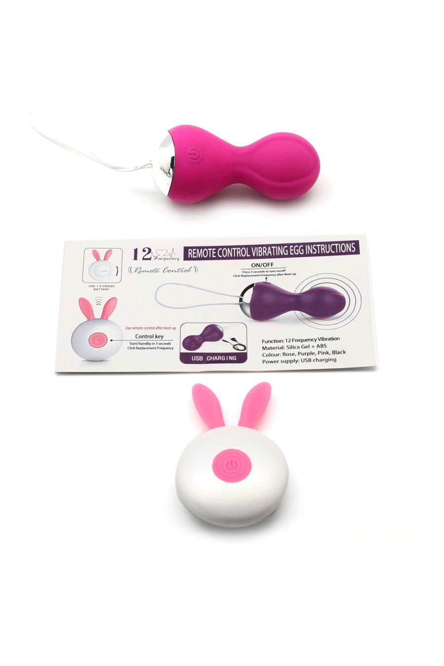 Huevo Inalámbrico Tipo Bola China