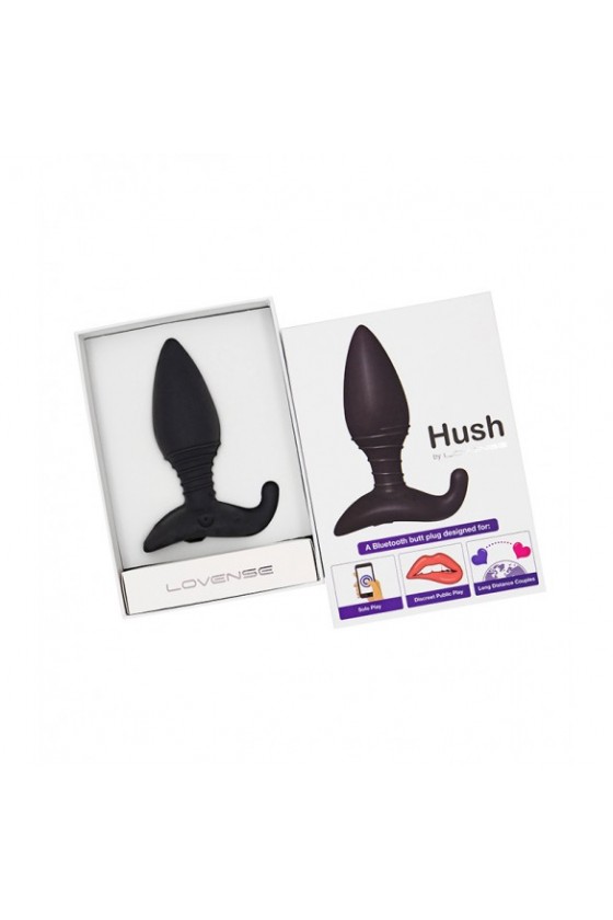Plug Anal con vibrador - Hush APP Bluetooth Wifi