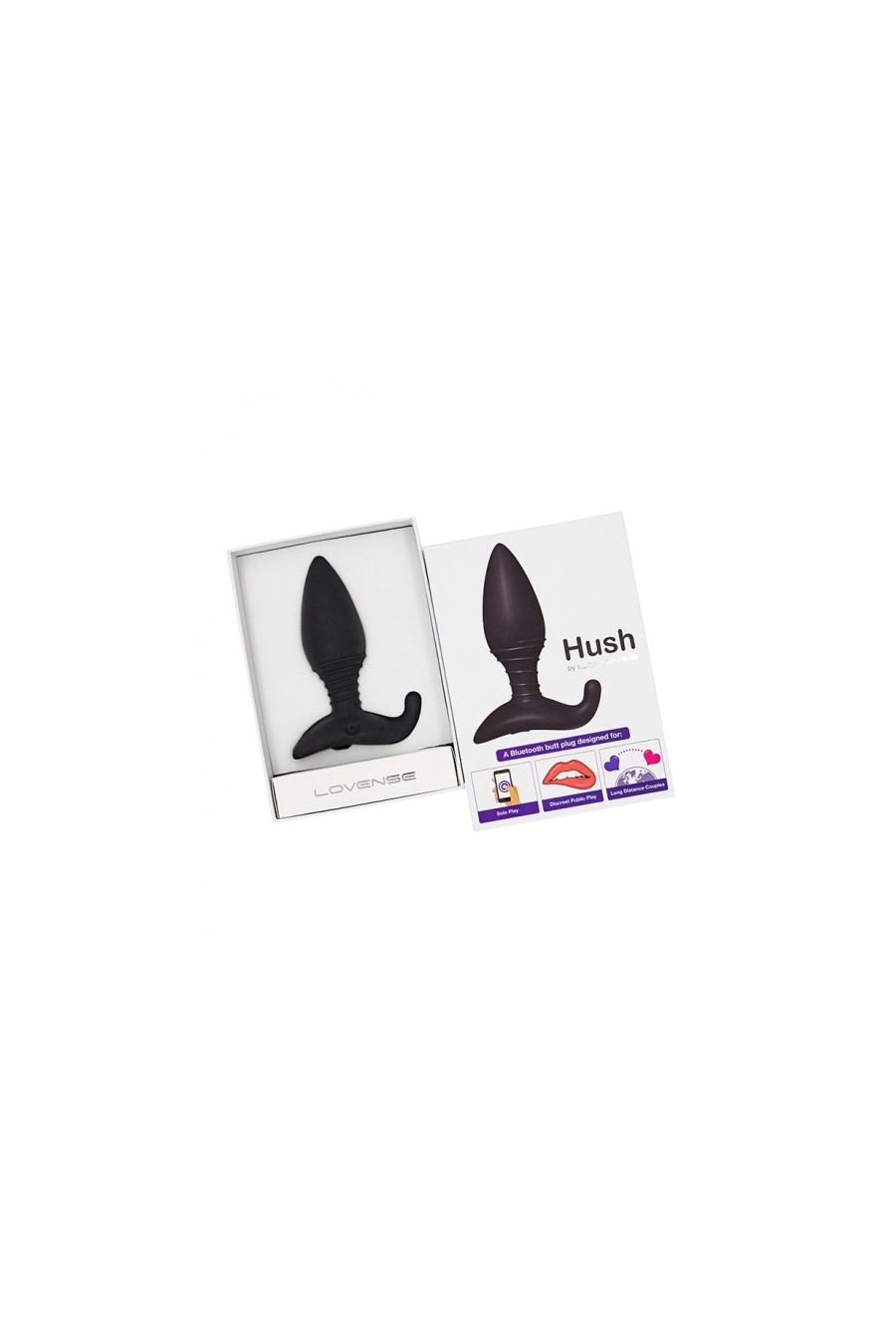 Plug Anal con vibrador - Hush APP Bluetooth Wifi