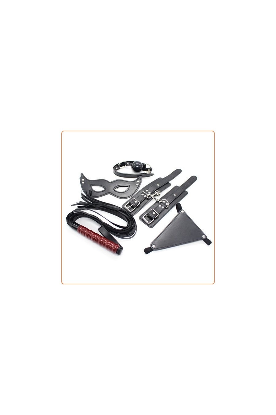 Kit 5 Piezas De Cuero Sintético