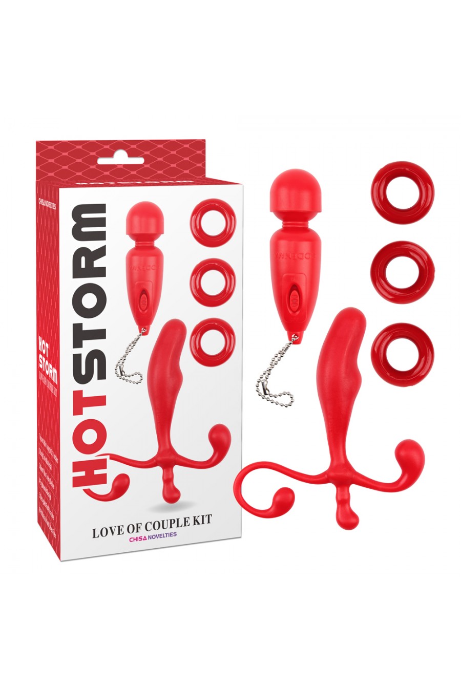 Kit Para Parejas Hot Storm - Chisa
