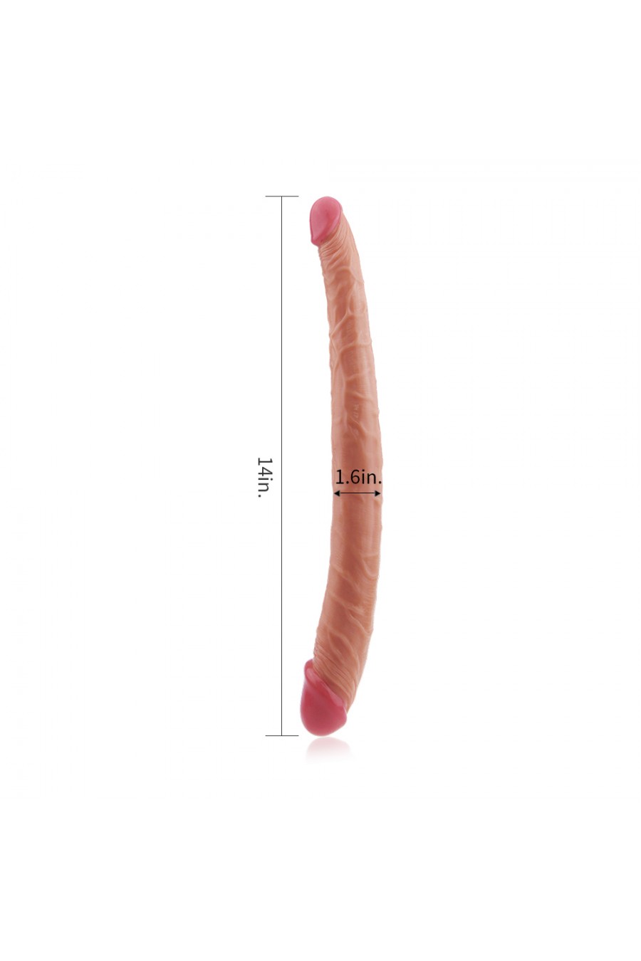 Consolador lesbico - Double dildo LoveToy 36 cm