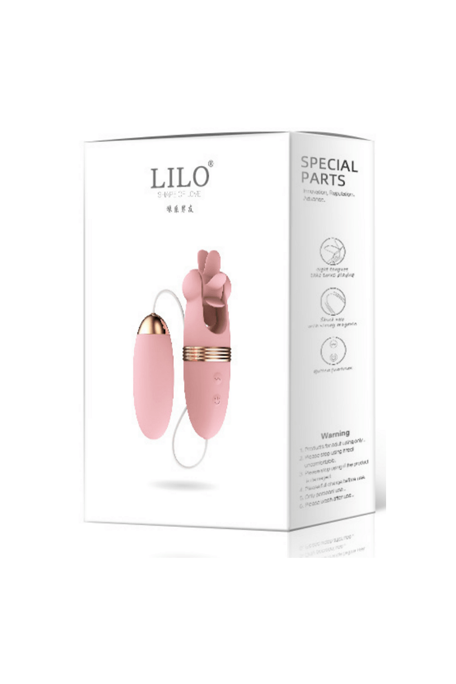 Vibrador Bala Lengua Clitorial Lilo
