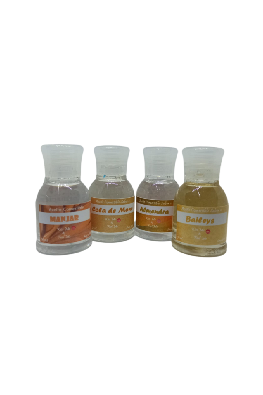 Aceite de masaje comestible efecto calor - Kissme 30 ml