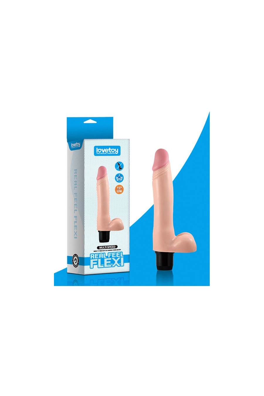 Vibrador Lovetoy 22 cms Multivelocidades